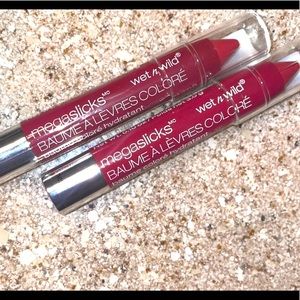 Wet & Wild Mega Slick Lip Balm Stain 161a Made You Pink, 0.6 Ounce ((2pack))